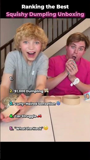 Ranking the Best Squishy Dumpling Unboxing!