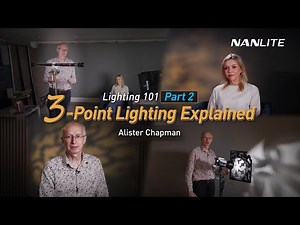 Alister’s Lighting 101 | Part 2: The Basics of Three-Point Lighting