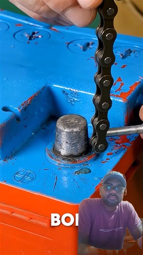 Battery clamp idea #experiment #diy #tips #automobile #repair