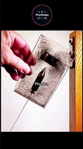 sigma science🔬| Magnetic Field in Action 🧲| #science #magnates #experiements