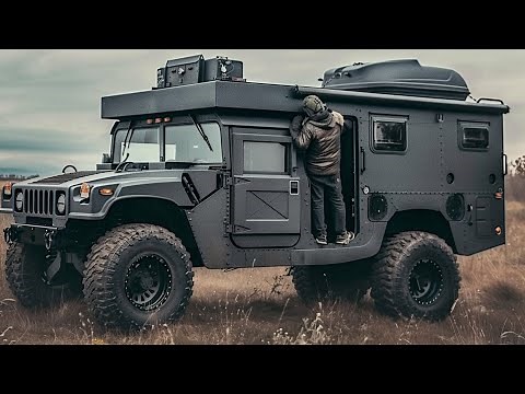 Man Spends 1000 Hours Turning Military Truck Into Amazing CAMPER by ‪@roamingventures‬