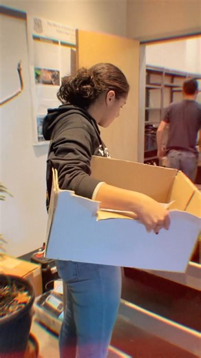 Seniors in Natural Resource Management are making a switch into Environmental Engineering for second term! They were working on some organization in our Natural History Museum. #BAPride #CultivatingExcellence #EnvironmentalConservation #Clean-up | Bristol Aggie