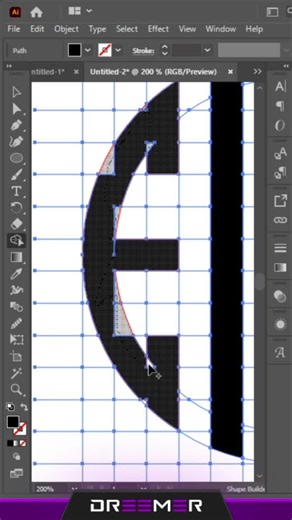 EMS Minimalist Logo Design: Vector Illustration Monogram