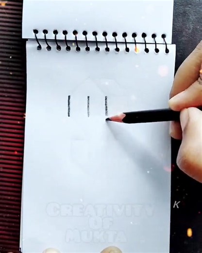 S letter drawing idea with ❤️