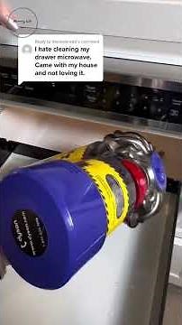 Microwave Drawer Cleaning