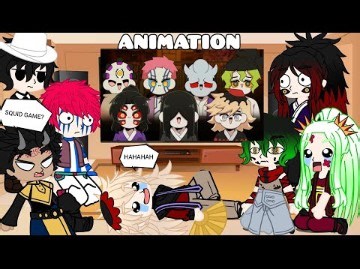 UPPERMOONS REACT FUNNY ANIMATION SDEMON SLAYER ANIMATION