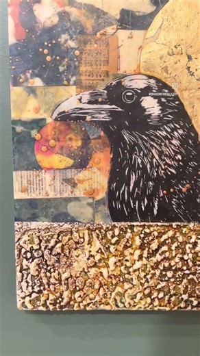 Jennifer Wilson's encaustic work explores endless possibilities in texture, depth, and form.