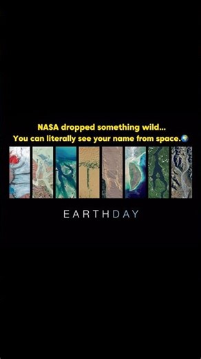 NASA’s Secret Name Generator Using Earth Photos 🌏 | Found NASA’s Hidden Feature🤯 #trending #shorts