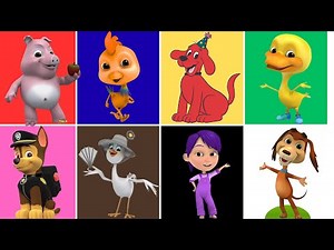 🌈🐶 Aprende los Colores con Perro Chocolo y Sus Amigos | Súper Divertido! 🎨✨
