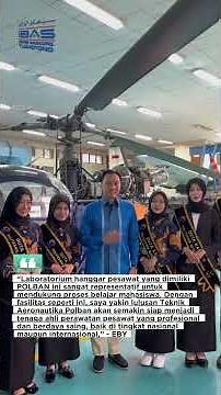 Ikutin Mas Ibas Main ke Hanggar Teknik Aeronautika Politeknik Negeri Bandung yuk