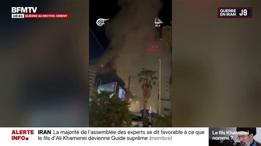 Guerre au Moyen-Orient: un hôtel de Beyrouth a été touché par des tirs israéliens