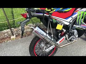 SPEED TECH CRF250RALLY ダウンマフラー