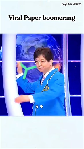 DIY Viral Paper Boomerang 🔥😱