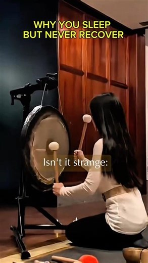 Why you sleep but never recover: sound bath explained