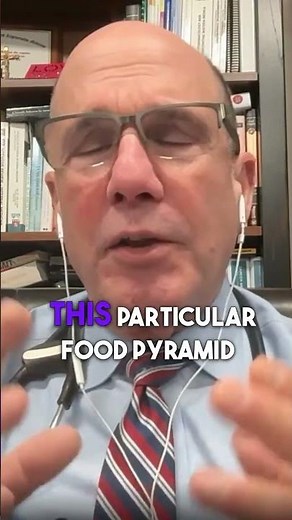 What is the new USDA food pyramid, and how is it different from the old one?