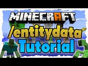 /entitydata Command MINECRAFT 1.8 Tutorial Das BESTE Minecraft-Mapmaker Feature!