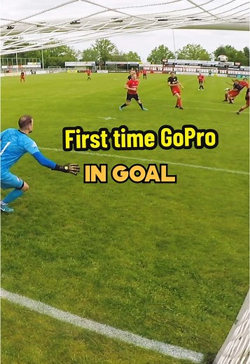 First Time Using GoPro as a Goalkeeper