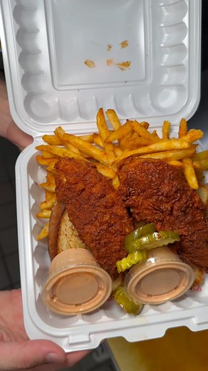 Bangin Buns on Instagram: "Hot Tender Plate 🔥 TENDERS, FRIES, TOAST, PICKLES ‼️@banginbuns ‼️Bangin Buns is open in North Hollywood 📍12714 Sherman Way, North Hollywood CA 91605 🤤 LOCATION CLOSES LATE ⏰ Get your #banginbuns fix ASAP via online ordering, in-store, or through delivery apps like #postmates #grubhub #doordash 🚗💨"