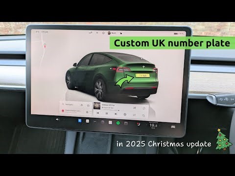Creating a custom license plate for the new Tesla Paint Shop