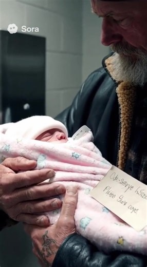 8.9K views · 436 reactions | A Biker Cradled A Newborn For Eight...
