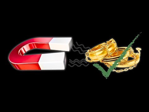 Magnet Test | How To Test Real Gold Jewelry At Home