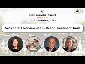 Session 1 - Overview of CCDS and Treatment Tools