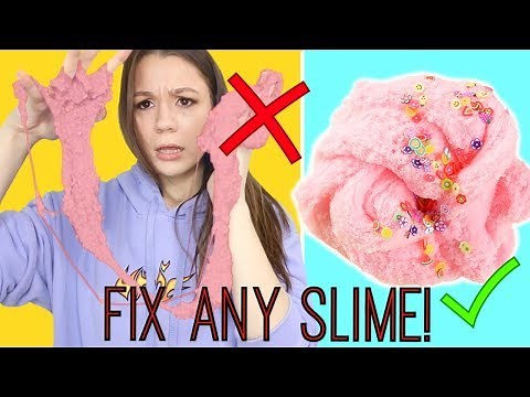 How To FIX ANY SLIME!🔥 Tips & Tricks To NEVER Make A BAD SLIME AGAIN!