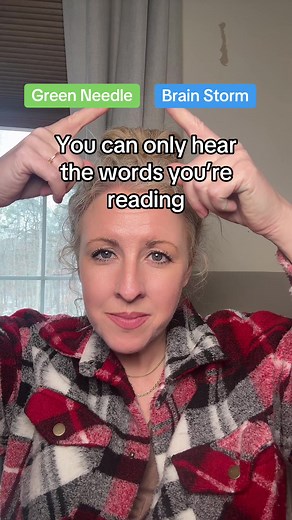 Can You Only Hear the Words You're Reading?