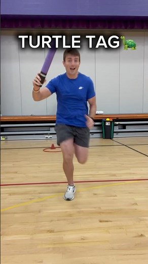 Turtle Tag 🐢- Can you stay out of the tagger’s reach or will you end up upside down? #pegames