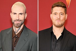 Michael Bublé Shows Up and Supports "Brother" Adam Levine Months After The Voice