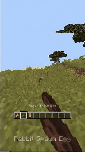 Giving a Minecraft fox a Enchanted Mace