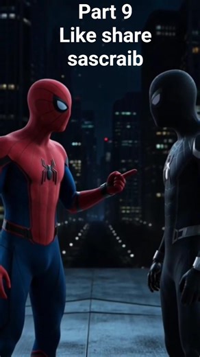 Spiderman Multiverse War 🕷️🌌 | Black Spiderman | Epic Shadow Monster Battle | Action Story Part 9