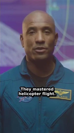 Training for the Moon: Helicopters and the Next Giant Leap | A Minute in the Cosmos ✨ #Shorts