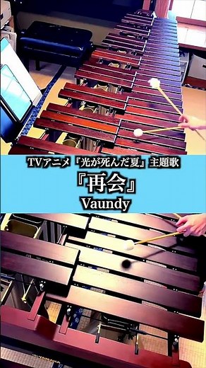 マリンバ1台で1人再現｜僕にはどうしてわかるんだろう＆再会【Vaundy】