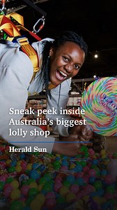 Australia's biggest lolly shop is about to open in Melbourne and Guinness World Records will fall when it does. #melbourne #victoria #guinessworldrecord #lollyshop #sweets #confectionery | Herald Sun
