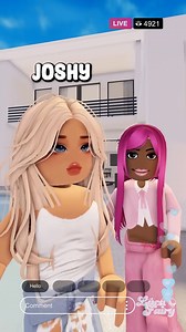 💗 School Love | Popular Girls Go Live | 🏡 Roblox Story #roblox #shortsvideos | Luca X