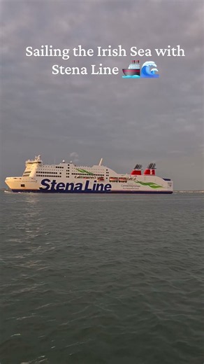 Sailing Across the Irish Sea 🚢🌊 | Stena Line Ferry Experience #shorts
