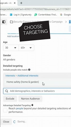 Facebook Ads | How to do Detailed Audience Targeting in FB Ads for CCTV Business