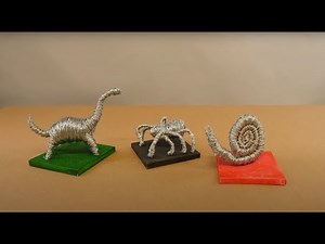Kunsthacks: Tierfiguren aus Draht erstellen