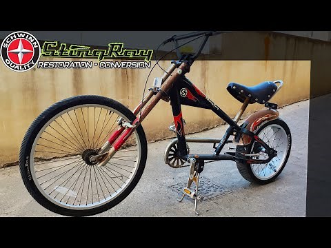 Stingray Chopper Bike Restoration and Conversion to Electric (PART 1 - 2)
