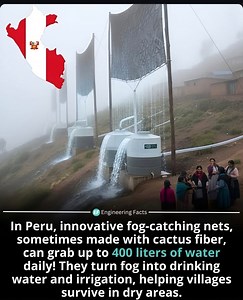 Fog nets in Peru recall how necessity sculpts miracles