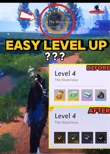 Level 4 ?? Easy level up part 1 | where winds meet | wwm #WhereWindsMeet #WWMCCPS3 #1thinkwwm