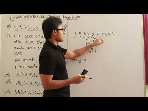 148 Gate Questions on Page replacement algorithms 5