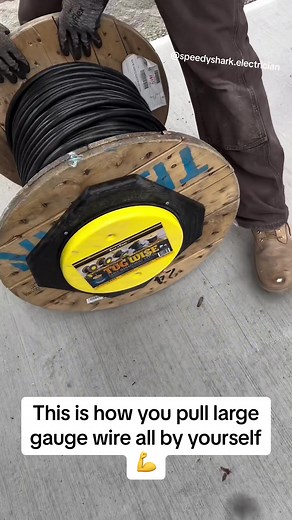 Tugwise Electrician Tool for Easy Reel Pulling