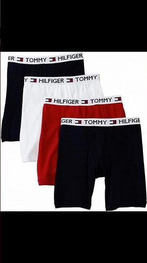 Tommy Hilfiger Men's 4 Pocket Boxer Brief – Style & Comfort