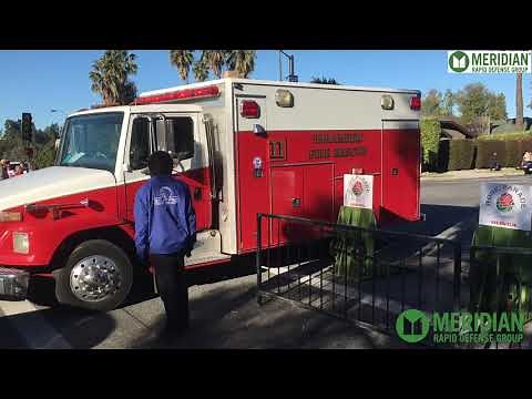 MERIDIAN® Rapid Defense Group Anti-Vehicle Barriers in Action