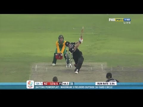 NZ VS SA 2011 WORLD CUP QUARTER-FINAL HIGHLIGHTS | KANE WILLIAMSON BATTING 38* (41) | HIGHLIGHTS
