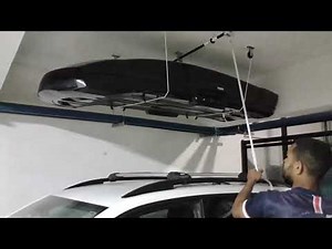 Thule MultiLift 572 Installation - Roof Mounted Luggage Rack Support