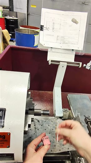 Rebecca Wolfinger on Instagram: "So many people reached out yesterday after seeing the three-wire method with the eraser trick on my story. Clearly I wasn’t the only one who thought it was genius! Such a simple but great idea. Kudos, Mr. H! What is the 3 wire method? The three wire method is a way to measure the pitch diameter of a thread. The problem? Balancing three tiny wires on a threaded part while trying to close a micrometer is awkward. Using a soft pencil eraser to hold them in place mak