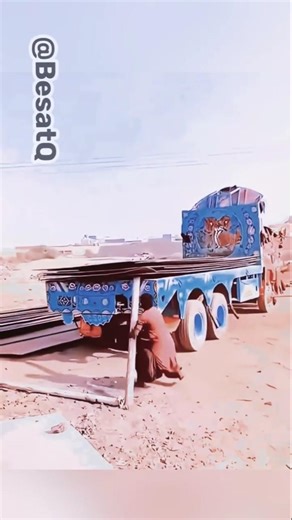 Smart Wooden Beam Method for Unloading Heavy Metal Sheets